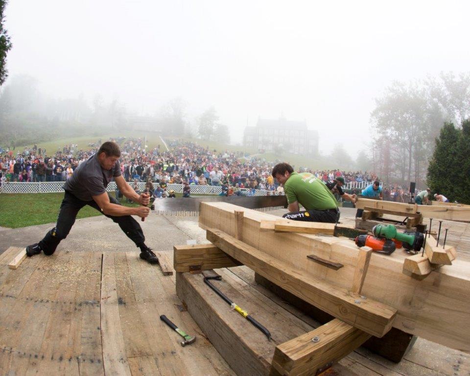 Lumberjack Contest Elkins WV Mountain State Forest Festival