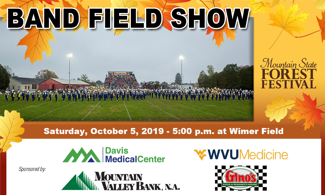 Band Field Show Elkins Wv Mountain State Forest Festival